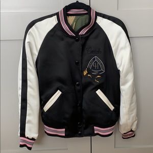 COACH 1941 Reversible Varsity Jkt Green Floral